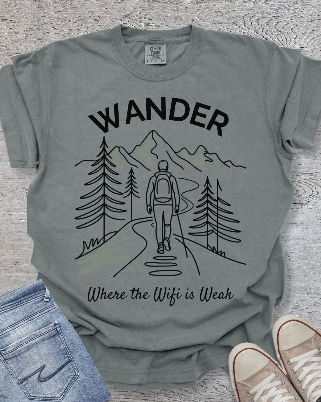 Where WiFi is Weak Premium Tee