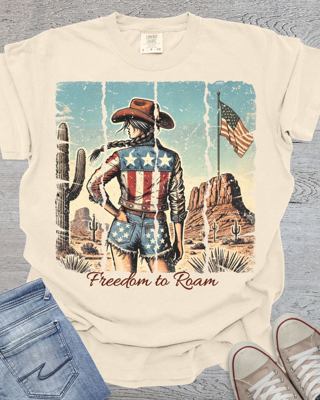 Freedom to Roam Premium Tee
