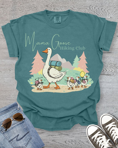 Mama Goose Hiking Club Premium Tee