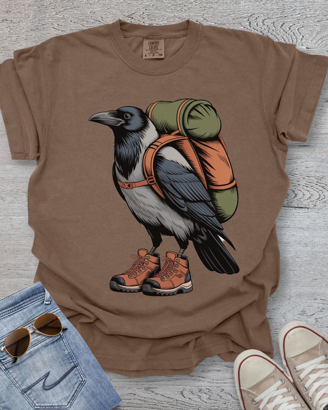 Raven Backpacker Premium Tee