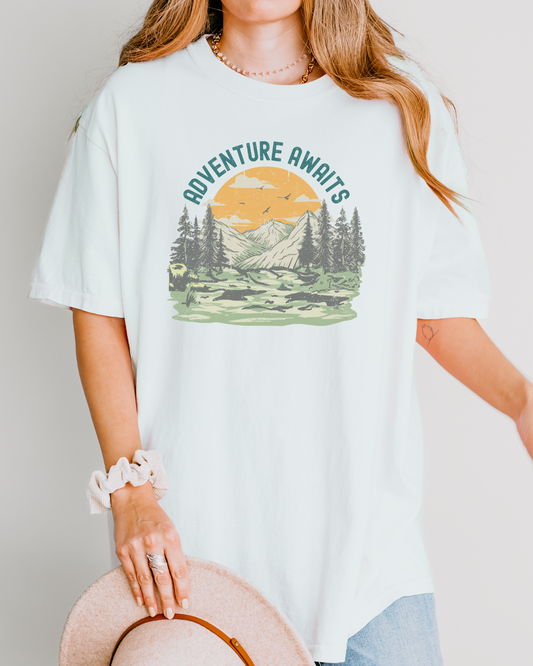 Adventure Awaits Premium Tee