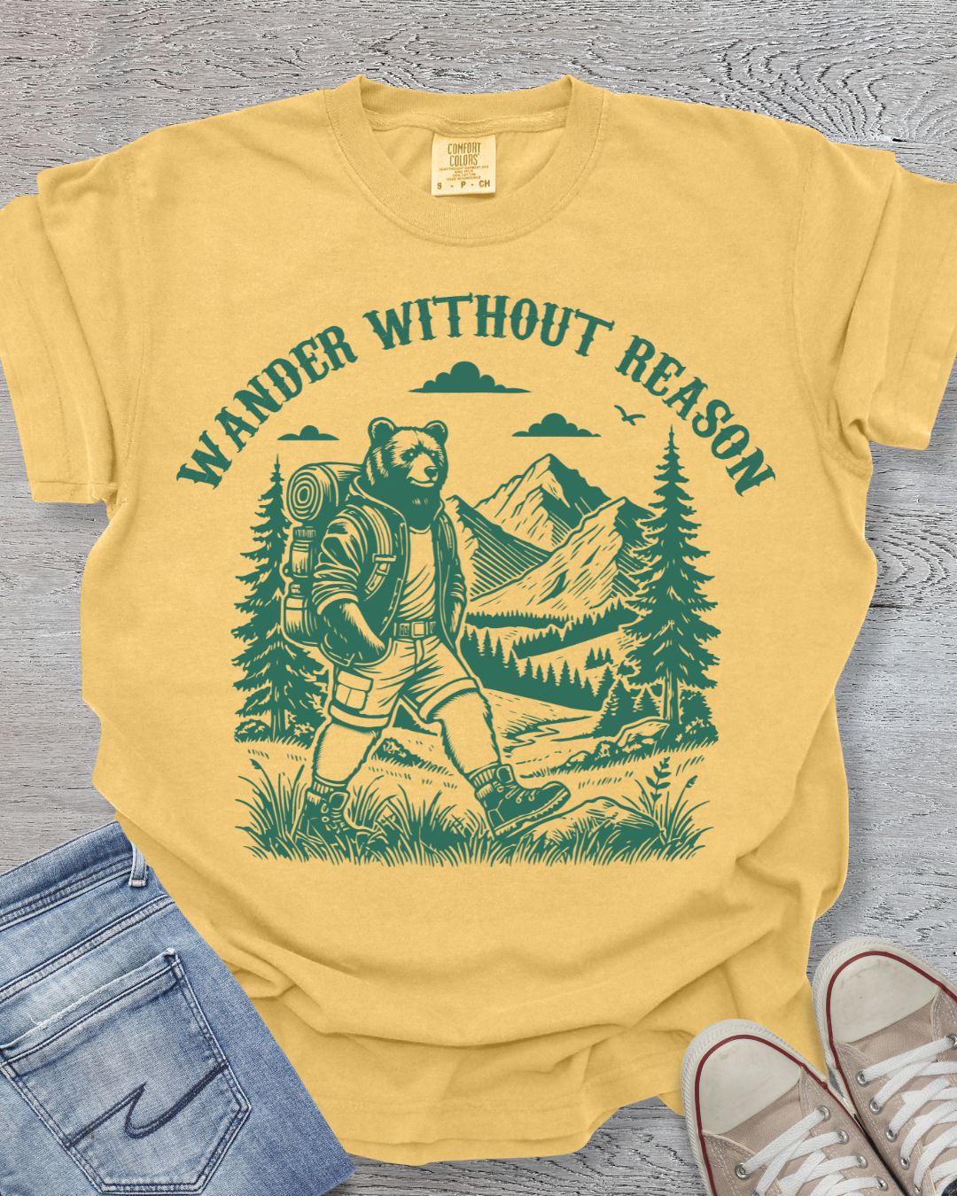 Wander Without Reason Premium Tee