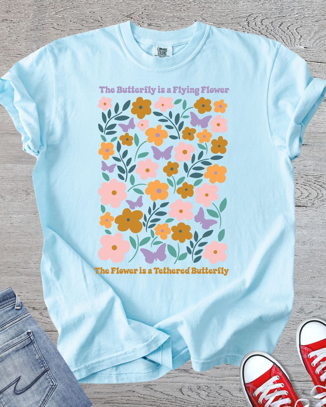 Boho Wildflowers Tee