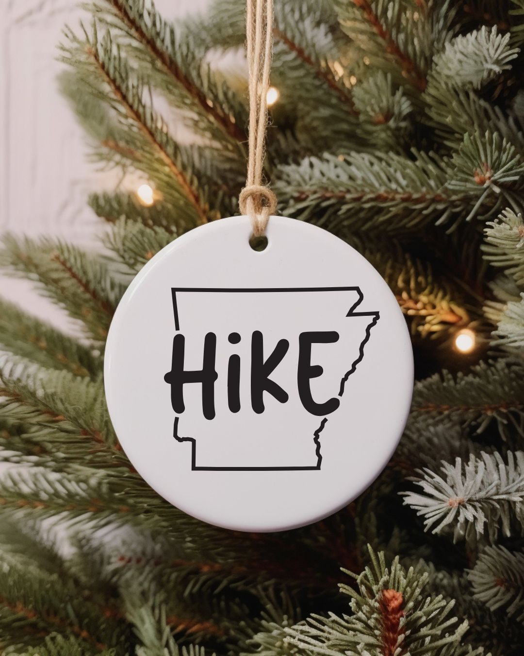 State Hiking Ornaments