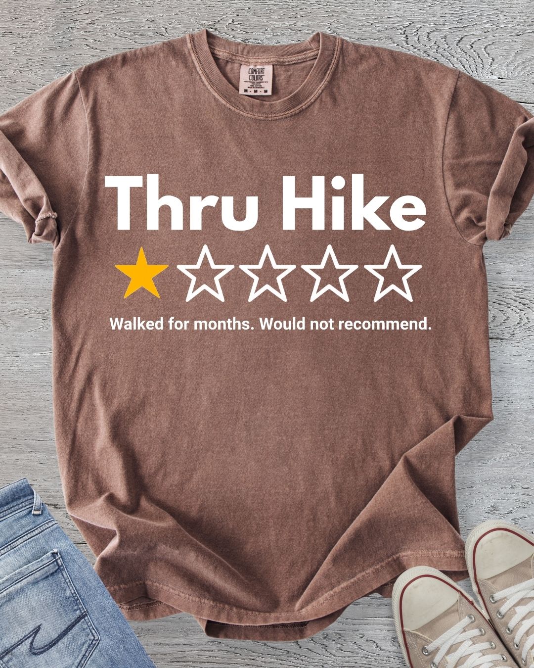 Thru Hike One Star Premium Tee