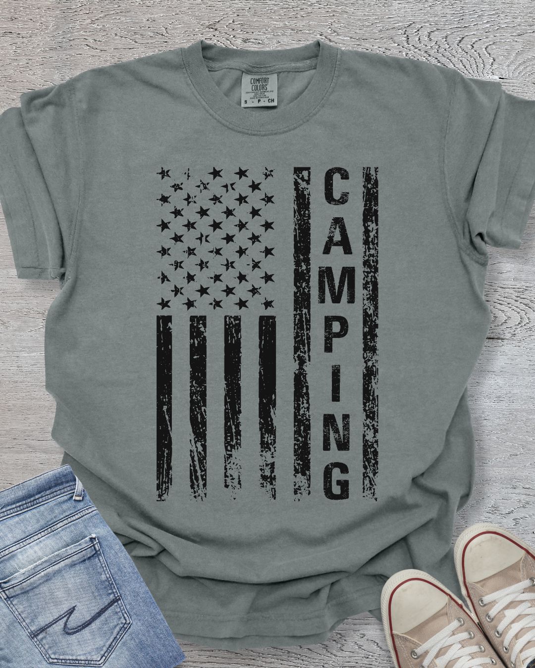 Camping Flag Premium Tee