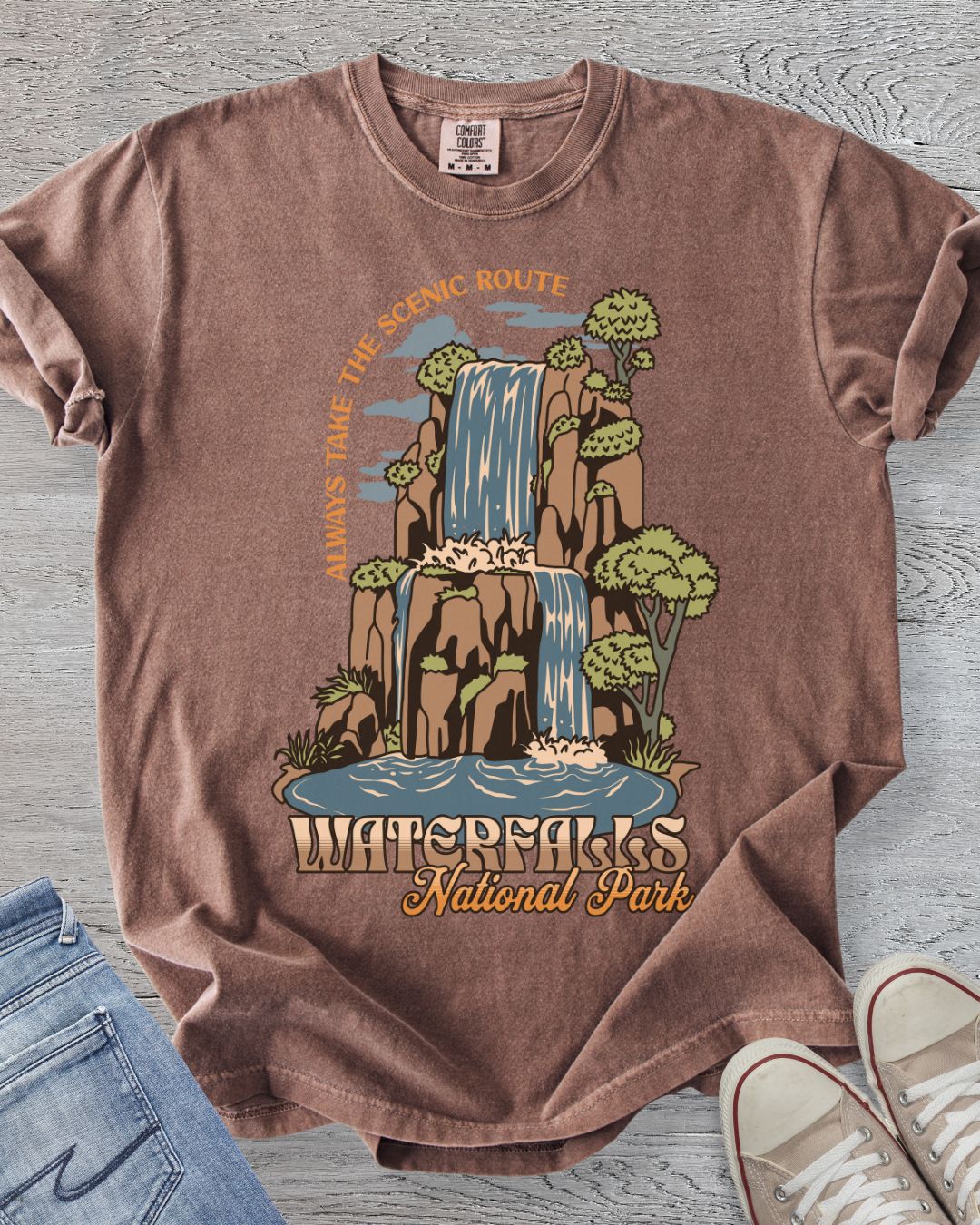 Waterfalls National Park Premium Tee