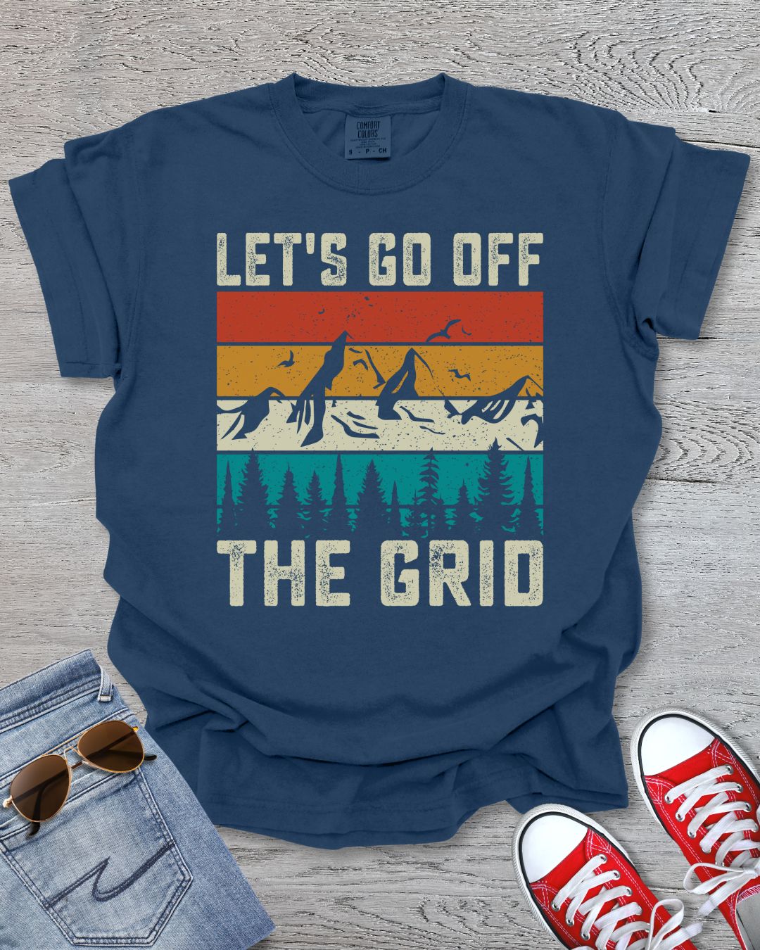 Let's Go Off the Grid Premium Tee