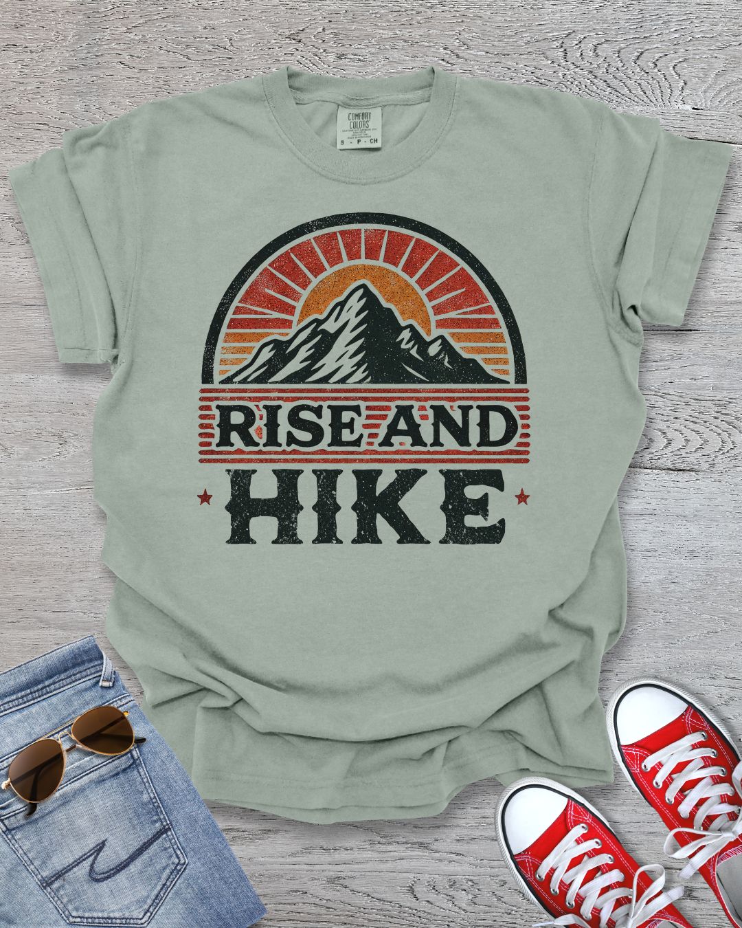Rise and Hike Premium Tee