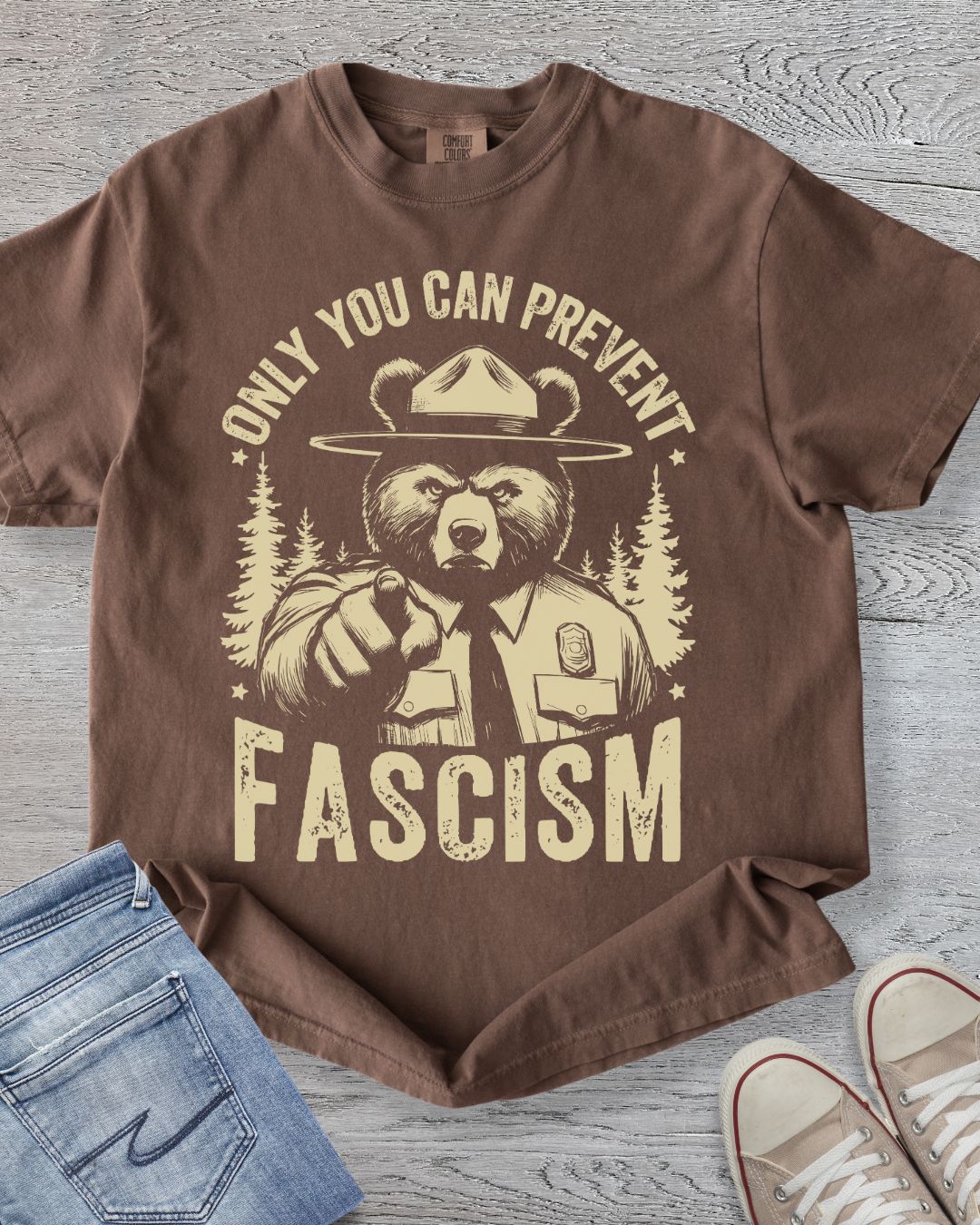 Only You Can Prevent Facsism Premium Tee