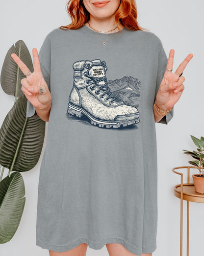 Bad Ass Hiking Society Premium Graphic Tee