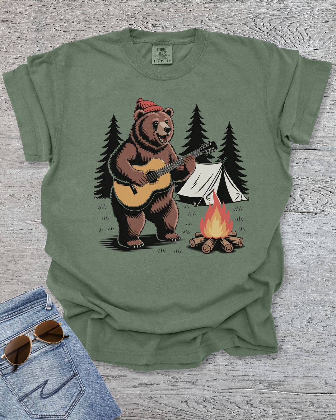Guitar Bear Premium Tee