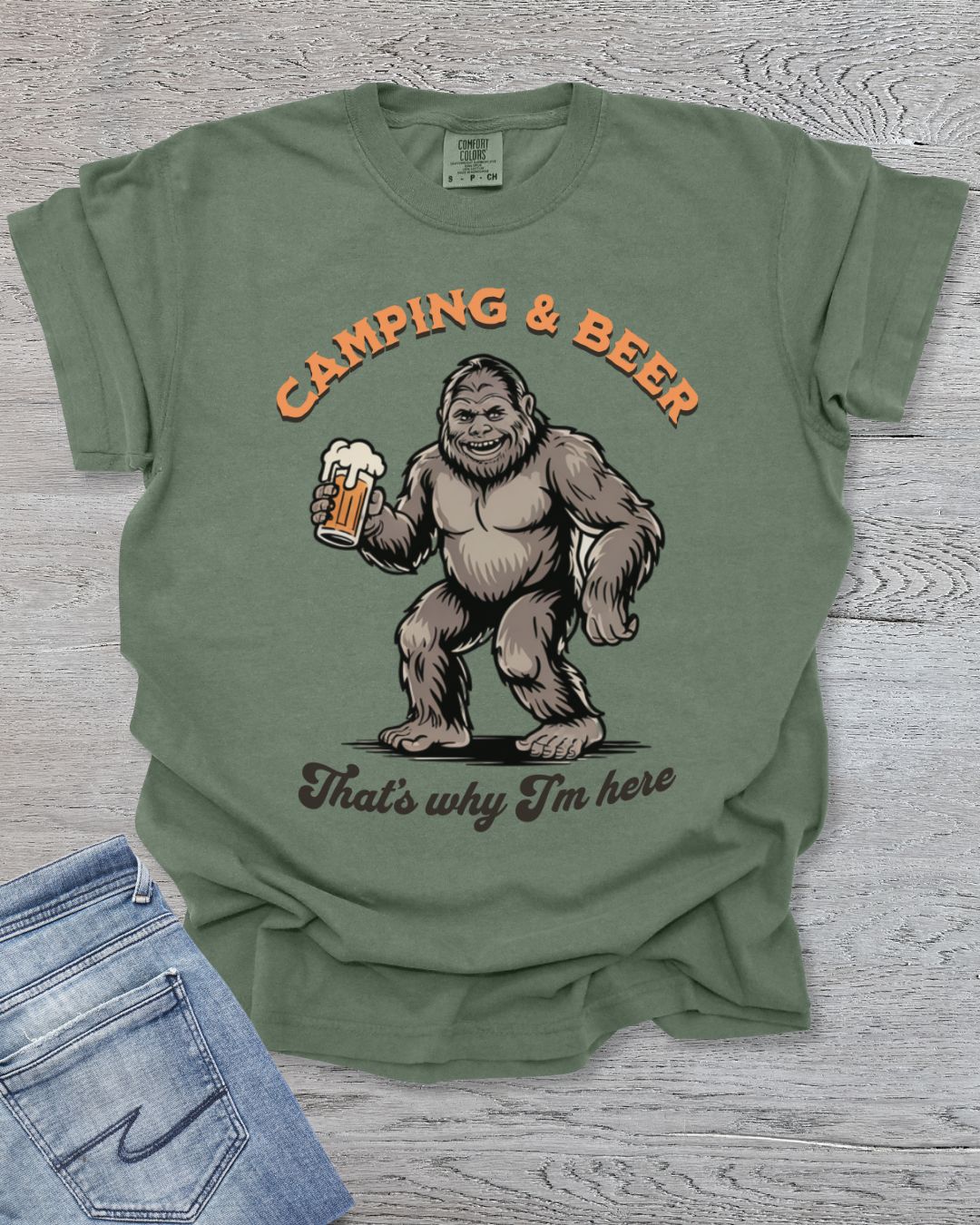 Camping & Beer Premium Tee