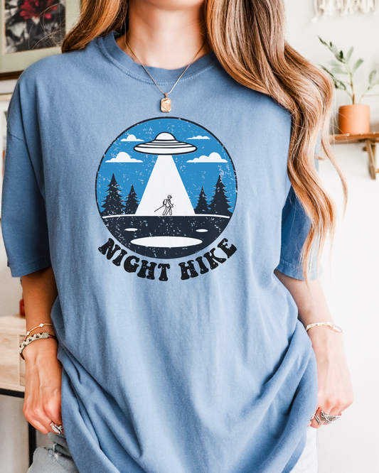 Distressed Night Hike Premium Tee