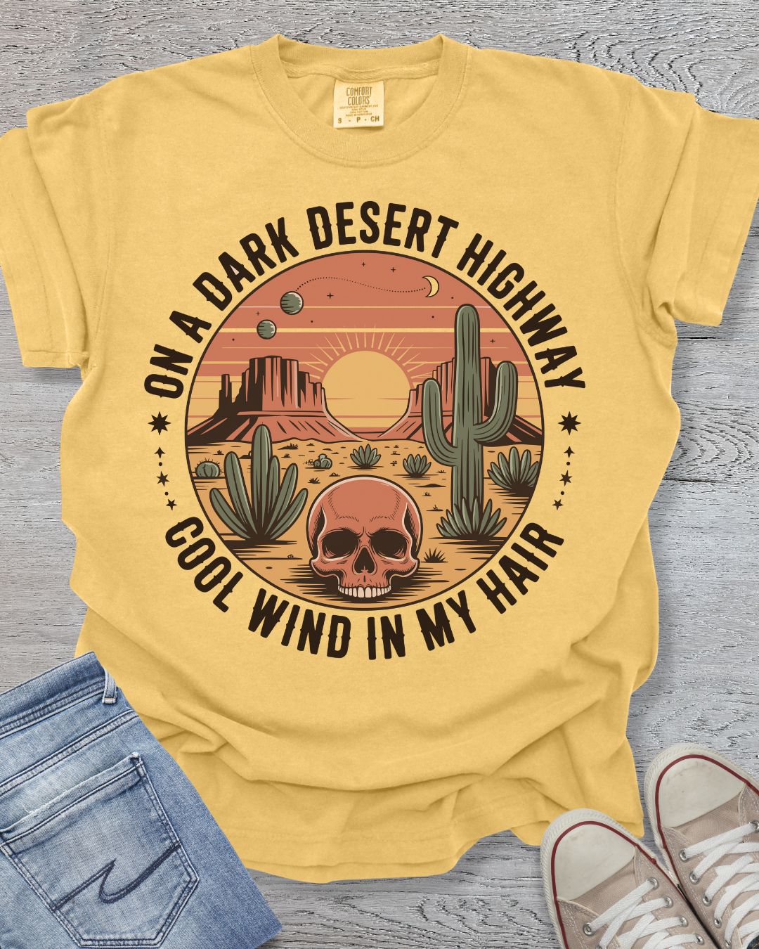 On a Dark Highway Premium Tee