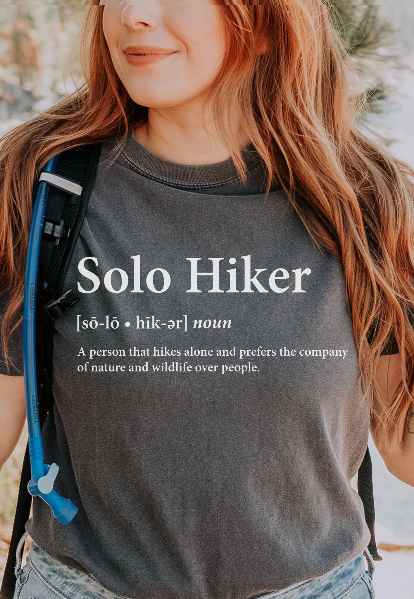 Solo Hiker Premium Tee