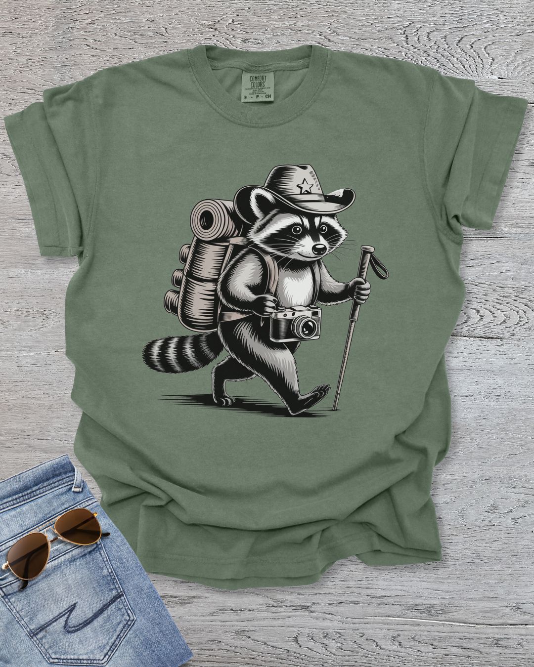 Ricky Raccoon Adventures Premium Tee