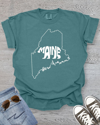 Maine Hiking Premium Tee