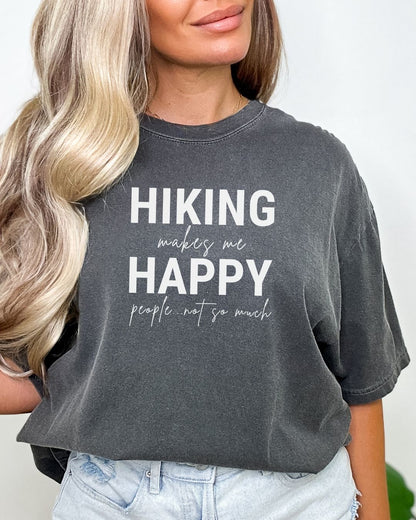 Hiking Makes Me Happy Premium Tee