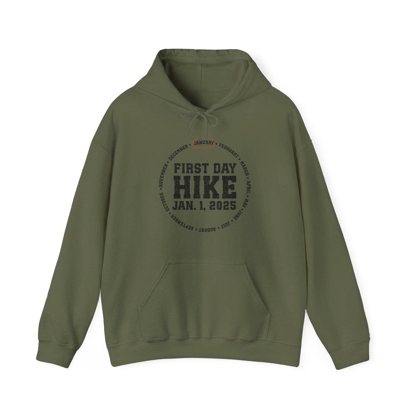 Distressed First Day Hike Hoodie