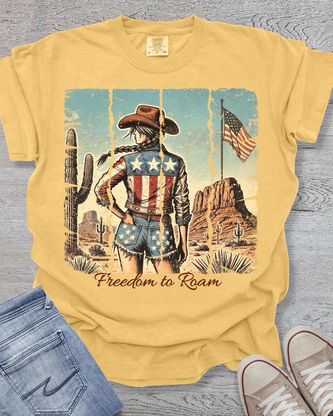 Freedom to Roam Premium Tee
