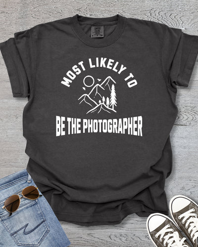 Hiker Photographer Premium Tee