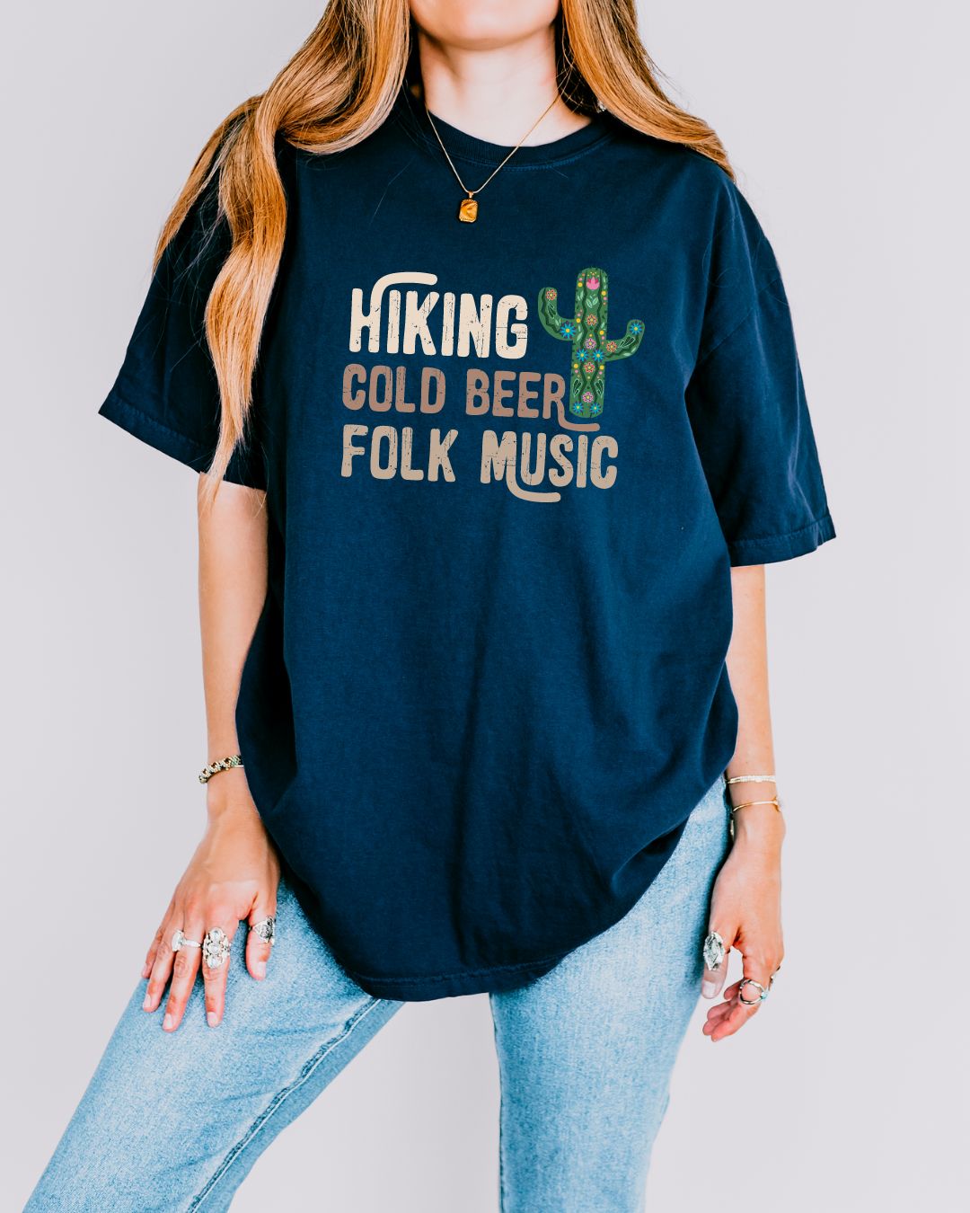 Hiking + Folk Music Premium Tee