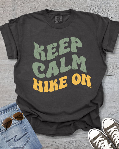 Keep Calm Hike On Premium Tee