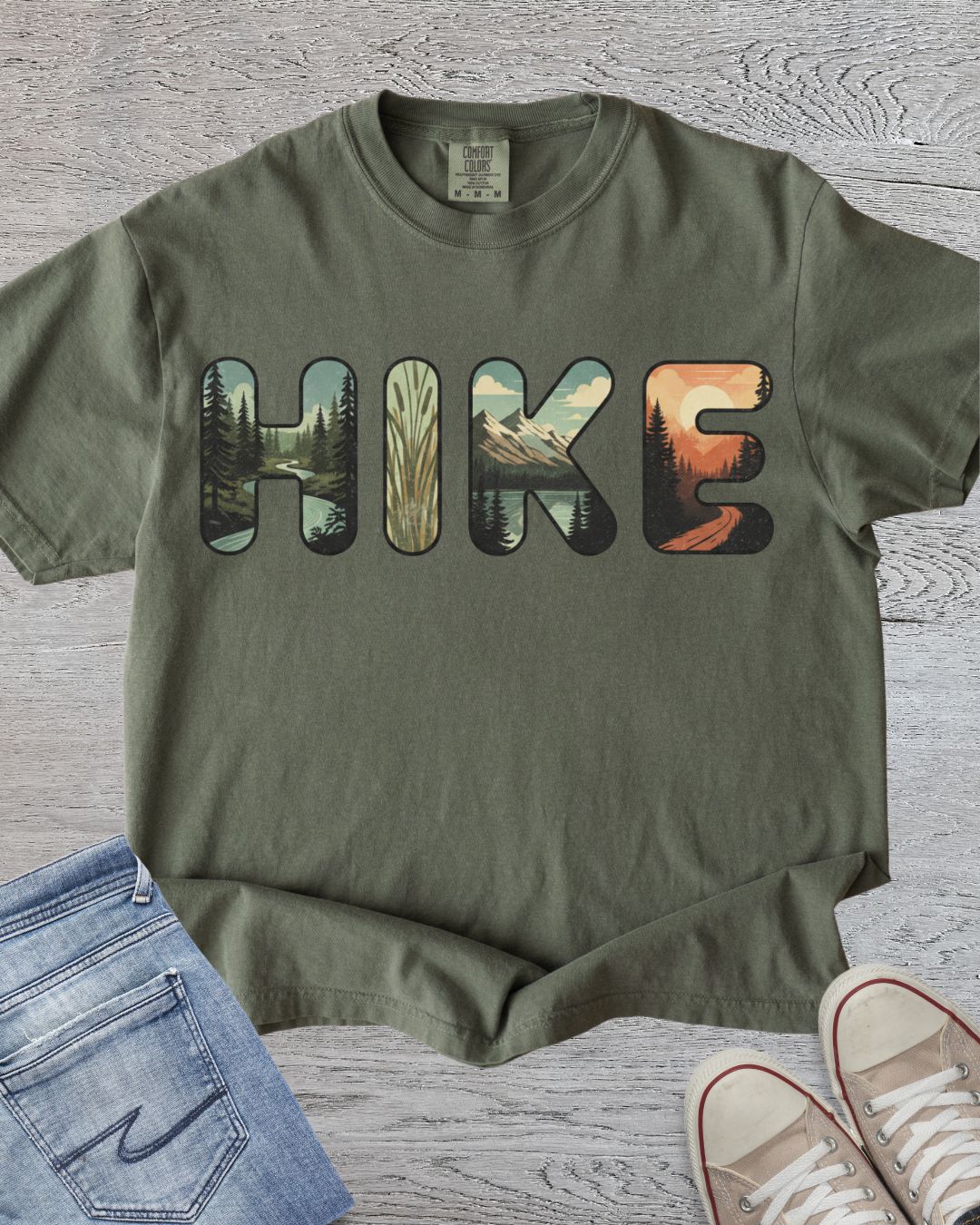 Retro Hike Premium Tee