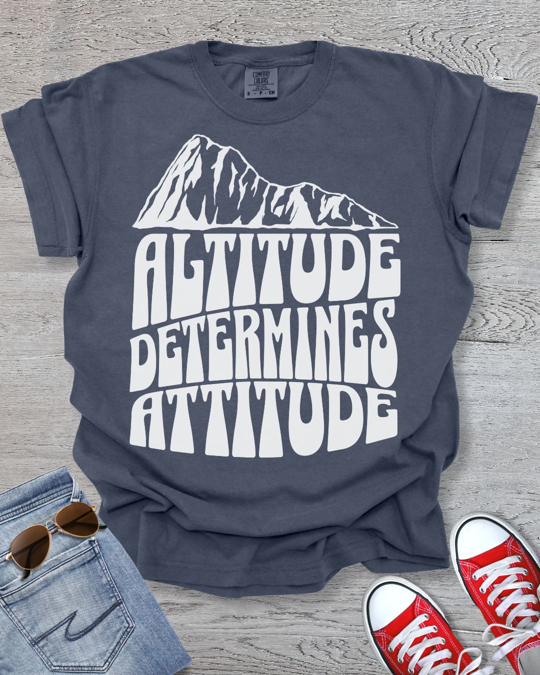 Altitude Determines Attitude Premium Tee