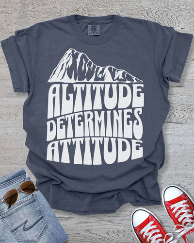 Altitude Determines Attitude Premium Tee