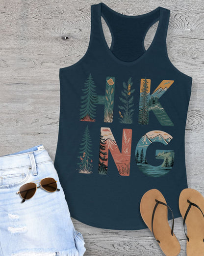 Hike Life Fitted Tank Top
