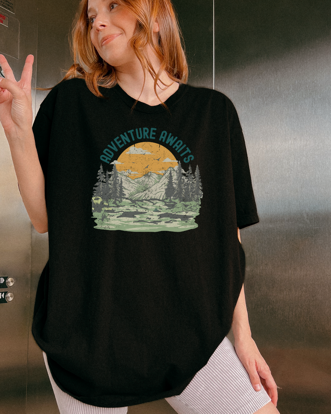 Adventure Awaits Premium Tee