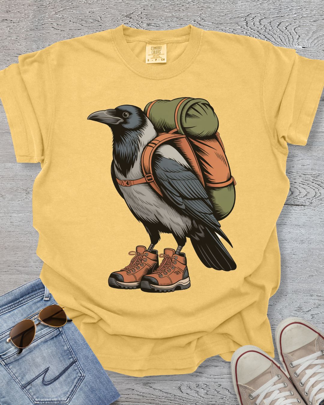 Raven Backpacker Premium Tee