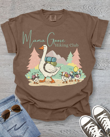 Mama Goose Hiking Club Premium Tee