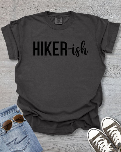 HIKER-ish Minimalist Premium Tee - Black Text
