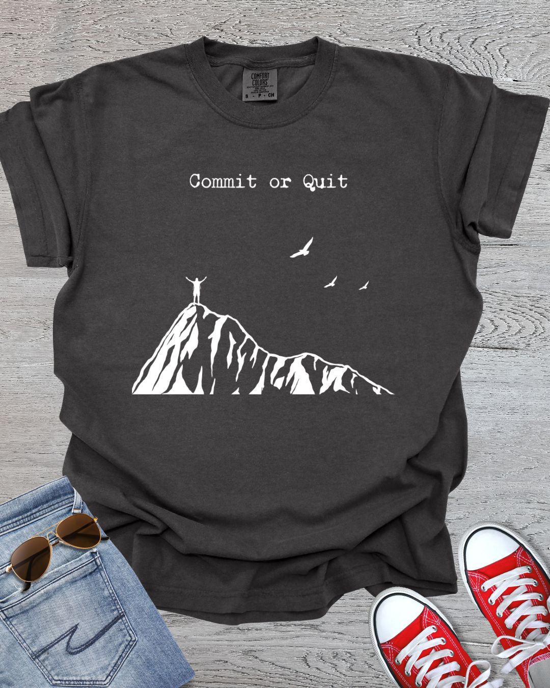 Commit or Quit Premium Tee