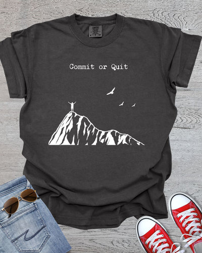 Commit or Quit Premium Tee