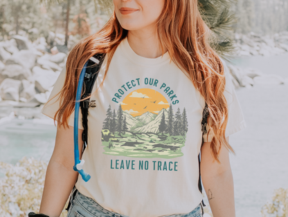 Protect Our Parks, Leave No Trace Premium Tee