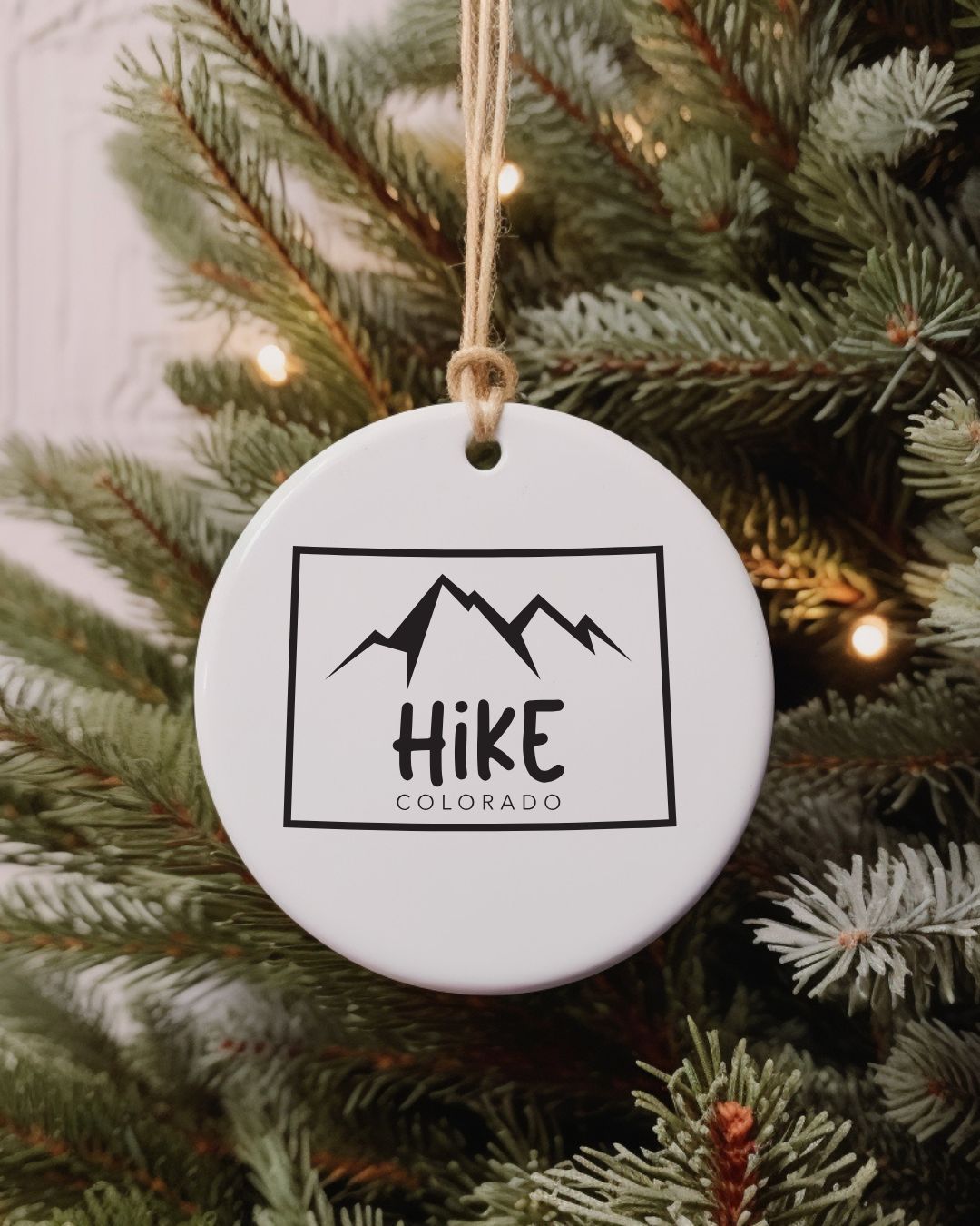 State Hiking Ornaments
