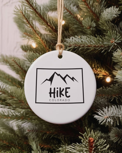 State Hiking Ornaments