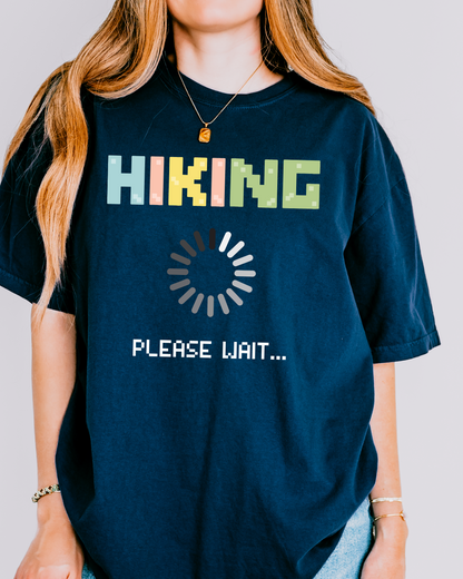 Hiking Please Wait Premium Tee