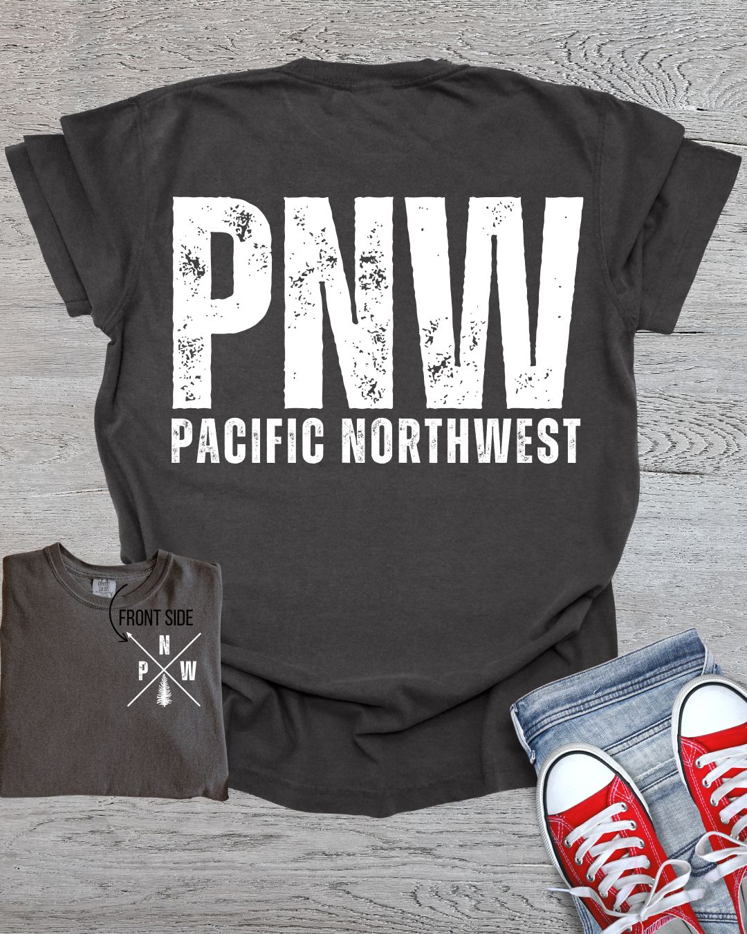 PNW Front/Back Premium Tee