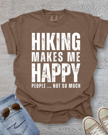 Hiking Makes Me Happy, People Not So Much Premium Tee