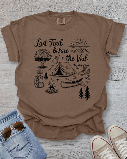 Hiking & Camping Bachelorette Premium Tee