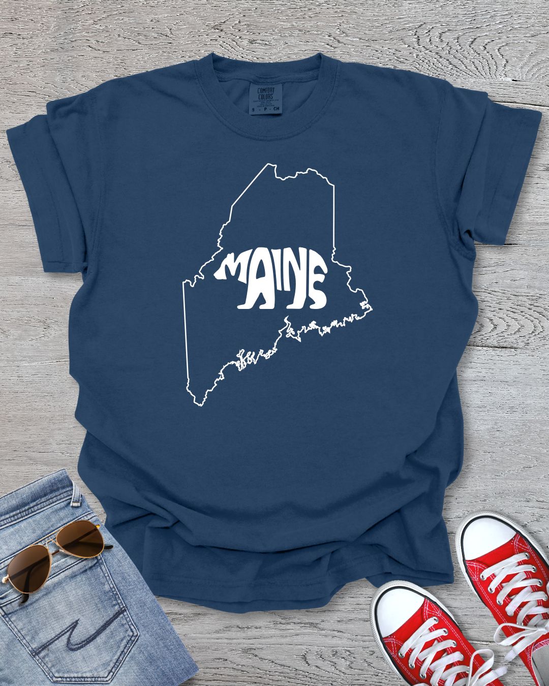 Maine Hiking Premium Tee