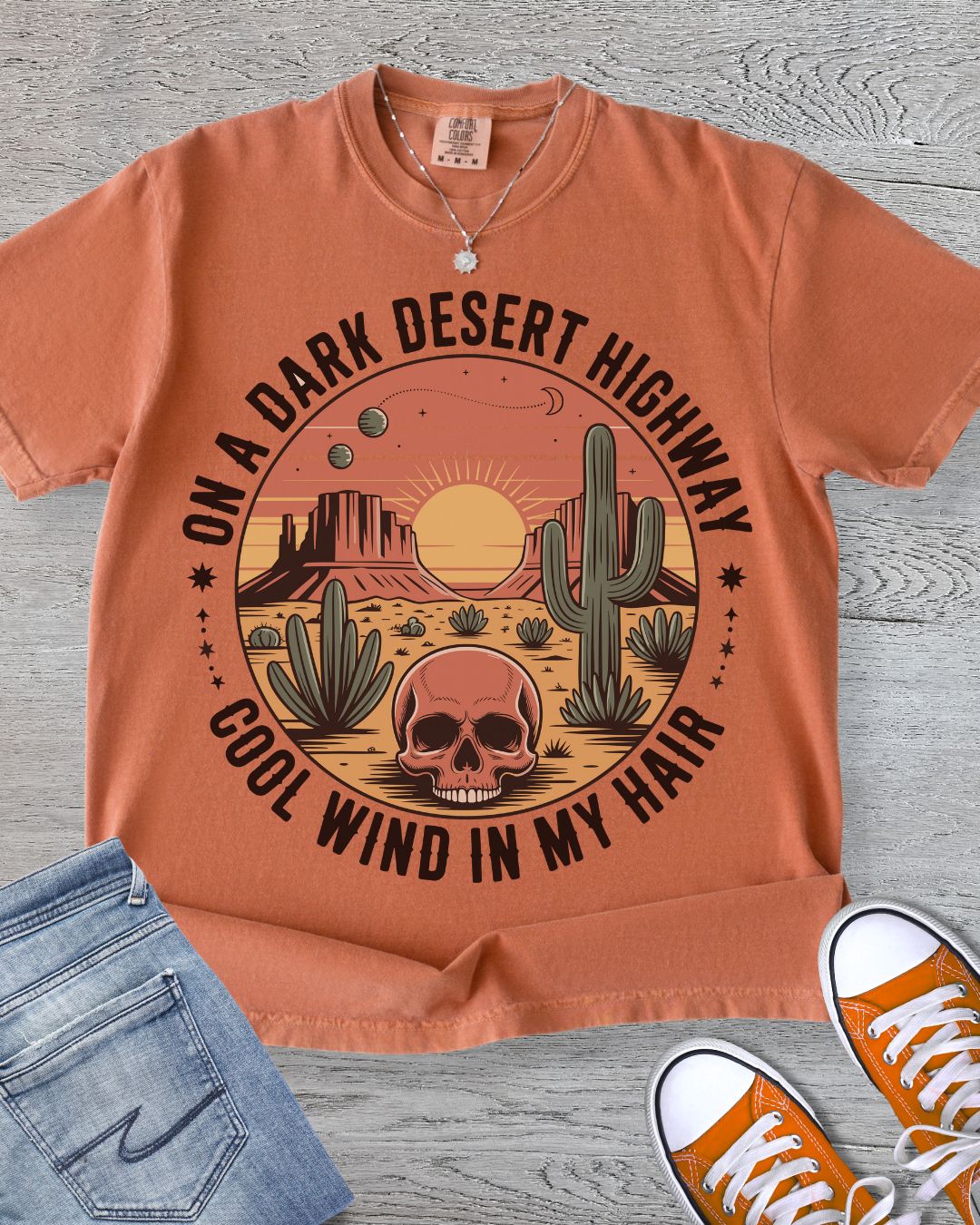 On a Dark Highway Premium Tee