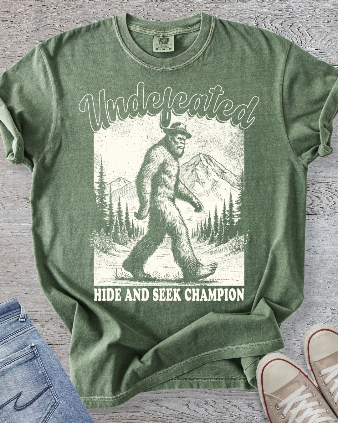 Hide & Seek Champ Bigfoot Tee