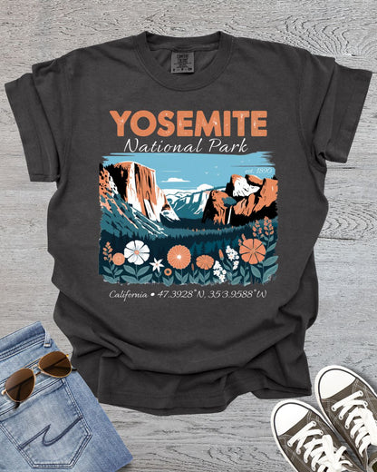 Yosemite National Park Tunnel View Premium Tee