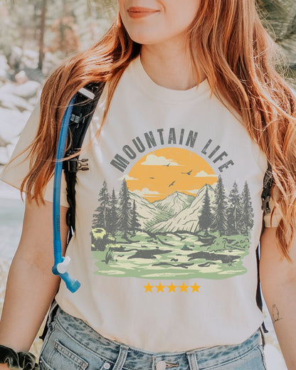 Mountain Life 5 Star Premium Tee